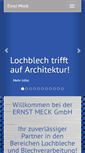Mobile Screenshot of ernst-meck.de